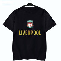 เสื้อยืดคอกลมเสื้อยืดคอกลม แขนสั้น ผ้าฝ้าย พิมพ์ลาย Liverpool Football Club Fan Series คุณภาพสูง สไตล์สตรีท สําหรับผู้ชาย 039 S-5XL