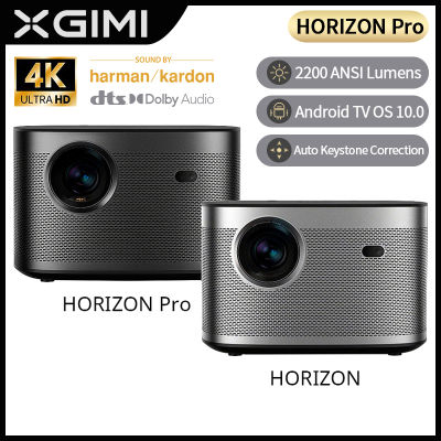 [พร้อมส่ง]XGIMI HORIZON Pro/ Horizon โปรเจคเตอร์มือถือ 4K UHD  โปรเจคเตอร์มือถือ  Screenless TV HORIZON 1080P DLP Global Version 3D Support Android TV 10.0 Home Beamer Theater