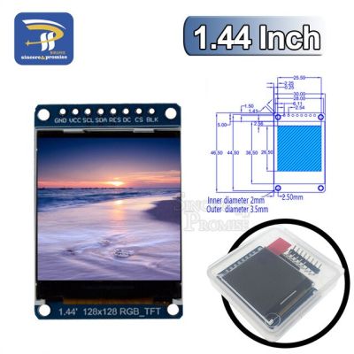 【✔In stock】 baoqingli0370336 จอ Tft 0.96 1.3 1.44 1.8นิ้ว Ips 7P Spi Hd 65K St7735โมดูล Lcd สีเต็ม/St7789ไดรฟ์ Ic 80*160 240*240ไม่ได้ Oled