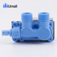 New Product Washing Machine Water Double Inlet Valve Switch New Genuine Inlet Solenoid Valve Washer Machine Maintenance Aftersale Part 110V