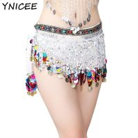 【YD】 Belly Waist Adult Sequin Tassel Hip Wrap Chain Rhinestones Dancewear Costume