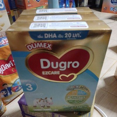 DUMEX Dugro EZCARE#3 ขนาด 1650g(550g×3กล่อง) exp. 02/5/2024