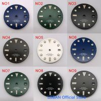 【YF】 28.5mm Black White Green Blue Luminous Dial fit NH35 ETA 2824 2836 Miyota 8215 821A Mingzhu DG2813 3804 Movement