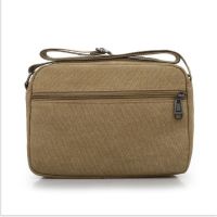 Uni Men Women Canvas Satchel Messenger Bags Business Travel Sling Bag Beg