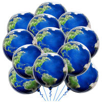 10pcs 22inch World Map Balloons Galaxy Planet Globe Earth Balloon Out Space Party Birthday Decoration Playing Teaching Globos