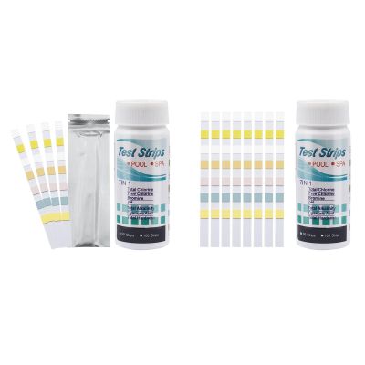 Pool and SPA Test Strips PH Test Strips for Swimming Pools Industrial Water Inspection Tools