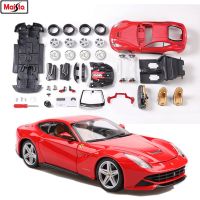 Maisto 1:24 DIY Ferrari-F12 Ferrari A Variety Of Styles Assembled Alloy Model Car Tool Boy Toy Gift Collection