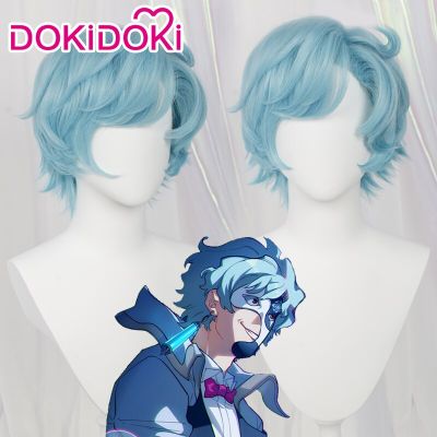 IN STOCK Il Dottore Wig Game Genshin Impact Cosplay Dokidoki Halloween Cosplay Wig Genshin Impact Il Dottore Cosplay Hair Doctor