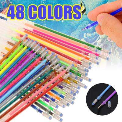 ใหม่ 48 สีปากกาเจล G litter ระบายสีวาดจิตรกรรมหัตถกรรมเครื่องหมายเครื่องเขียน