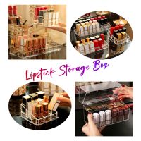 【YD】 Transparent Storage Organizer Holder Makeup Accessories Boxes Cosmetics Dressing Table