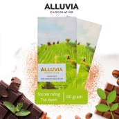 Socola matcha trà xanh nguyên chất Nhật Bản ngọt ngào Alluvia Chocolate