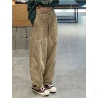 【HOT】﹍✺♦ Fashion Pants Baggy Streetwear Waist Wide Leg Trousers S-4XL