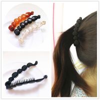 【jw】▦▦  10 Cm Hair Hairpins Banana Clip for Tortie Claw Twist Ponytail Holders Chris