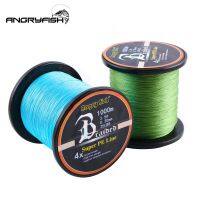 Angryfish Wholesale 1000m 4x Braided Fishing Line 4 Colors Super PE Line Strong Strength Very endurance Fishing Lines