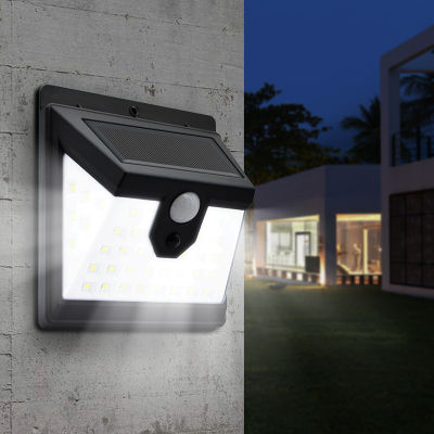 Goodland 40 LED Solar Light Outdoor Solar Lamp Powered Sunlight Waterproof PIR Motion Sensor Light For Garden Decoration 3 Modes