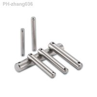 6pcs M3 double hole dowel pin cylindrical positioning pins corrosion resistant Surface smooth 304 stainless steel shaft