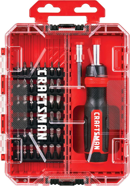 craftsman-ratcheting-screwdriver-44pc-cmht68017-red