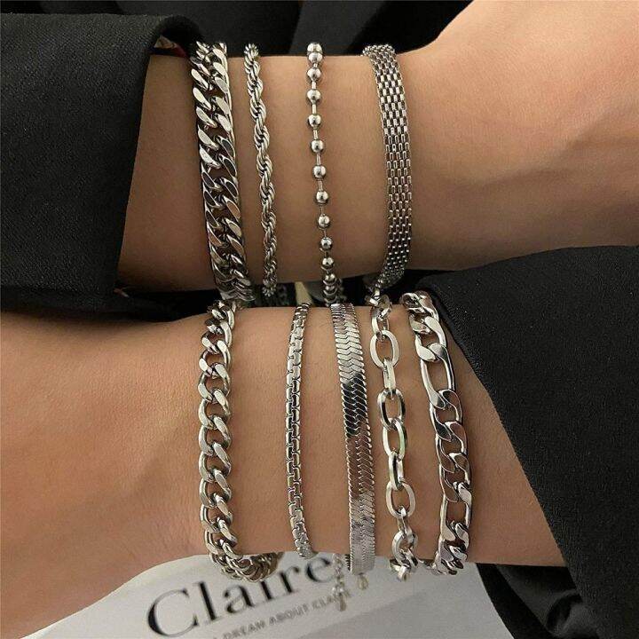 316l-stainless-steel-cuban-chain-bracelet-for-men-women-figaro-vintage-metal-viking-kpop-pulseras-emo-cute-luxury-jewelry-gift