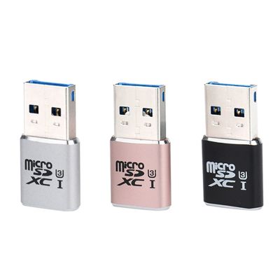 [2023ใหม่] USB ไมโครการ์ดรีดเดอร์ SD 5Gbps USB ความเร็วสูง USB 3.0 Micro SDXC TF การ์ด T-Flash อะแดปเตอร์สำหรับตัวอ่าน