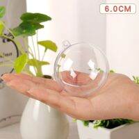 ประณีต Clear Bauble แขวน Hollow Drop Ball งานแต่งงานเครื่องประดับ Dia 12Cm