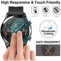 3PC 9H HD Tempered Glass Screen Protector Film For Huawei Watch GT 2 46mm GT2 GT Active Transparent Screen Protection Film