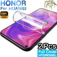 2 Pcs Hydrogel Screen Protector For Huawei P40 P20 P30 Lite P50 Pro Full Cover Film Honor X8 50 20 60 70 Lite Magic 4 Pro X40 Gt