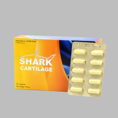 Maxxlife SHARK CARTILAGE 30 แคปซูล 1 กล่อง กระดูกอ่อนปลาฉลาม สารคอลดอยติน