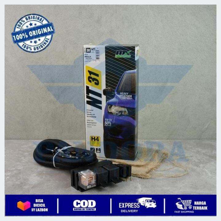 Promosi Kabel Relay Set Hella Nt Series Lampu Depan Headlamp H Mobil