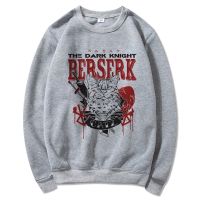 Berserk เสื้อฮู้ดกราฟิกฮาราจูกุชายสวยงามกริฟฟิธเสื้อมีฮู้ดสำหรับทุกเพศอะนิเมะมังงะเสื้อกันหนาวหุ้มคอทรายแมว