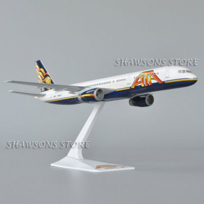 ของเล่นโมเดลเครื่องบิน 1:200 Scale Aircraft Model Toy AirTran Airways ATA Boeing 757-200 Plane Collectible826