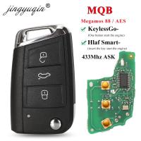 Jingyuqin กุญแจรถยนต์รีโมท MQB48 434Mhz สำหรับ VW ที่นั่ง Leon Ateca MK7 Golf7โปโลโปโลทีกวานสโกด้า Octavia 5G6959752AB 6V0959752