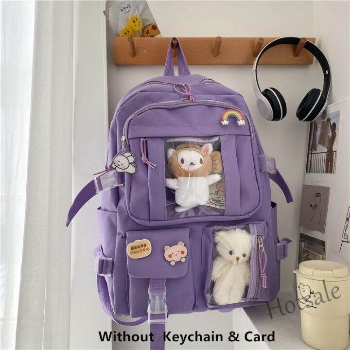 hot-sale-c16-lucky-cc-large-capacity-high-school-student-backpack-ins-japanese-schoolbag-female-korean-girl-backpack