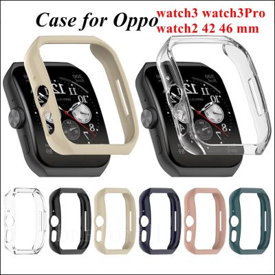 เคสสำหรับ Cases For OPPO Watch 3 Pro, for Watch2 42mm 46mm, Protective Bumper Cover