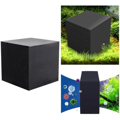 เครื่องกรองน้ำ Cube พิพิธภัณฑ์สัตว์น้ำกรอง Eco-พิพิธภัณฑ์สัตว์น้ำกรองอัลตร้าที่แข็งแกร่งการกรองและการดูดซึม 10x10x10cm