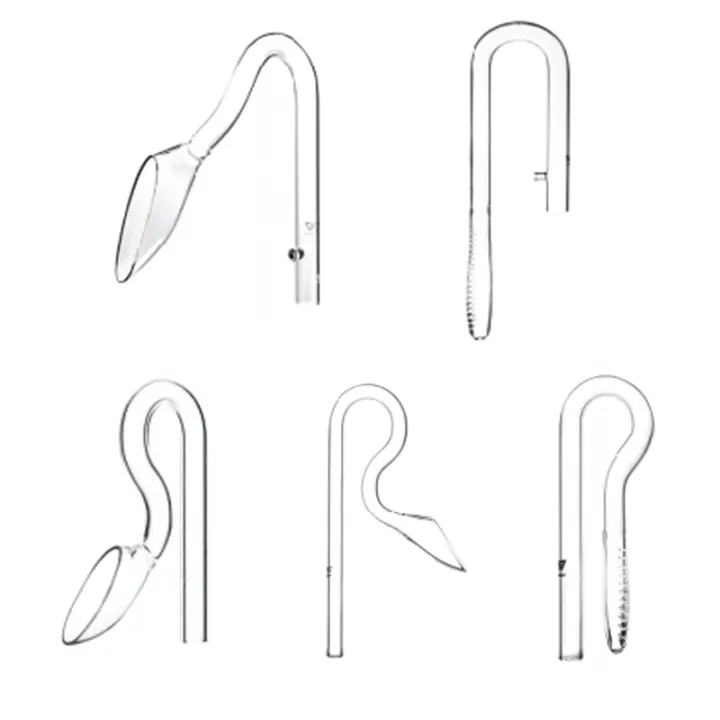 VIV ADA Quality Glass Orchid Pipe Outflow Inflow Mini Size New for ...