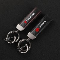 High-Grade Carbon Fiber Motorcycle Keychain Holder Keyring for CFMOTO CF650 650NK 400NK 250NK 400GT Accessories