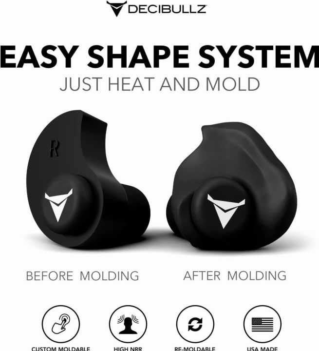 decibullz-25-decibel-noise-reduction-earplugs-for-hearing-protection-custom-molded-reusable-earplugs-for-noise-sensitivity-amp-flights-black