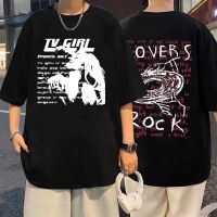 Tv Girl Lovers Rock Song Print T Shirt Vintage French Exit Album Poster Merch T-shirt Men Harajuku Oversized Short Sleeve Tshirt 4XL 5XL 6XL