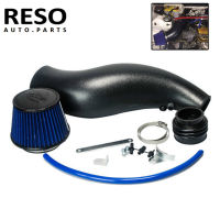 RESO-Black Carbon Plastic Short Ram Air Intake For Honda Civic 92-00 EK EG JDM W Air Filter