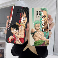 เคส Redmi Note หนึ่งชิ้น10 11 9 8 7 Pro 10S 9S 7S 11S 10T 9T 11T Redmi Note 10 Pro Max Lite Plus Roronoa Zoro เคส Monkey D Soft เคสโทรศัพท์