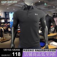 Under Armour DE Quality Golf Dual-Nationality Ice Silk Quick-Drying Leisure T-Shirts With Short Sleeves Male Fitness Training Collar Polo Unlined Upper Garment