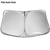 ที่บังแดดกันแดดที่บังแดดหน้ารถยนต์สำหรับ Tesla 2016-2022กระจกหน้าป้องกันกระบังแสงกันแดดปกป้องรถยนต์ความร้อน
