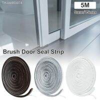 ✣ஐ 5M Door Weather Stripping Wind-proof Brush Strip For Home Door Window Sound Insulation Strip Gasket dusting sealing tape