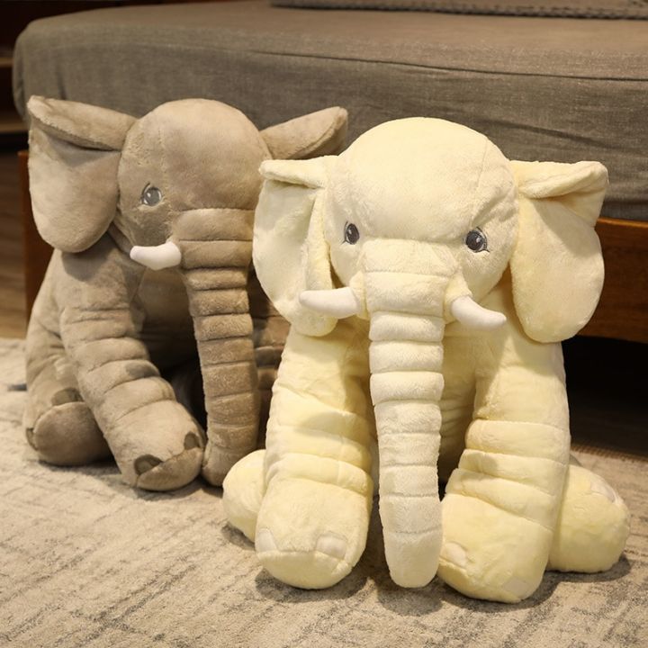 ช้างยัดนุ่มสำหรับเด็กทารกขนาด60ซม-ตุ๊กตาเพลย์เมทของเล่นเด็กรูปช้างของเล่นหมอนตุ๊กตายัดไส้ตุ๊กตาของขวัญเด็ก