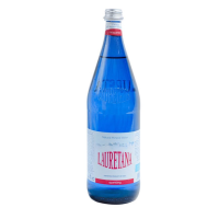 Lauretana Sparkling Blue Glass 1000 ml. 6 bottle เลาว์เรตาน่า น้ำแร่มีฟอง ขวดฟ้า 1000 มล. 6 ขวด