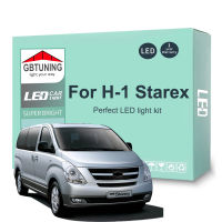 16ชิ้น LED ภายในหลอดไฟชุดสำหรับ Hyundai H-1 H1 Starex แกรนด์ Starex 2008 2009 2010 2011 2012 2013 2014 2015รถโคมไฟ C An BUS