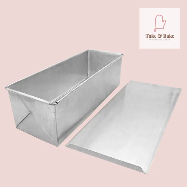 Aluminum Loaf Pan with Cover (2 sizes) Lazada PH