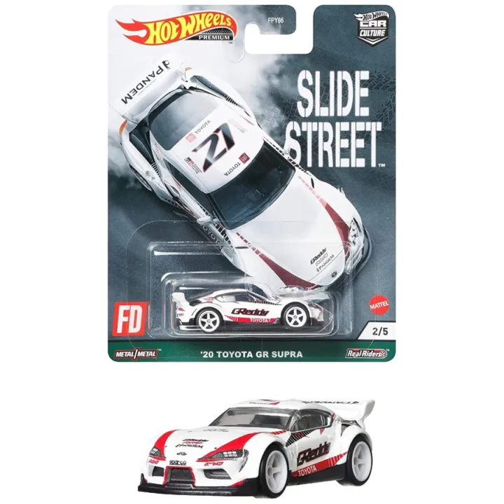 Hot Wheels Premium Slide Street 20 Toyota GR Supra | Lazada Indonesia