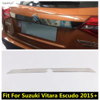 ด้านหลัง Tail Gate Trunk ประตู Strip ตกแต่งสำหรับ Suzuki Vitara Escudo 2015-2021สแตนเลสอุปกรณ์เสริมภายนอก