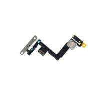 5PCS ON OFF Power Volume Button Flex Cable With Flash Light Replacement For IPhone 11 Mute Switch Control Ribbon Parts